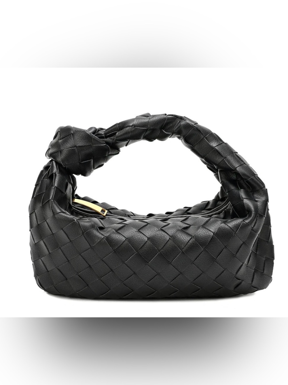 Tiffany & Fred Woven Sheepskin Knot Bag Pouch
